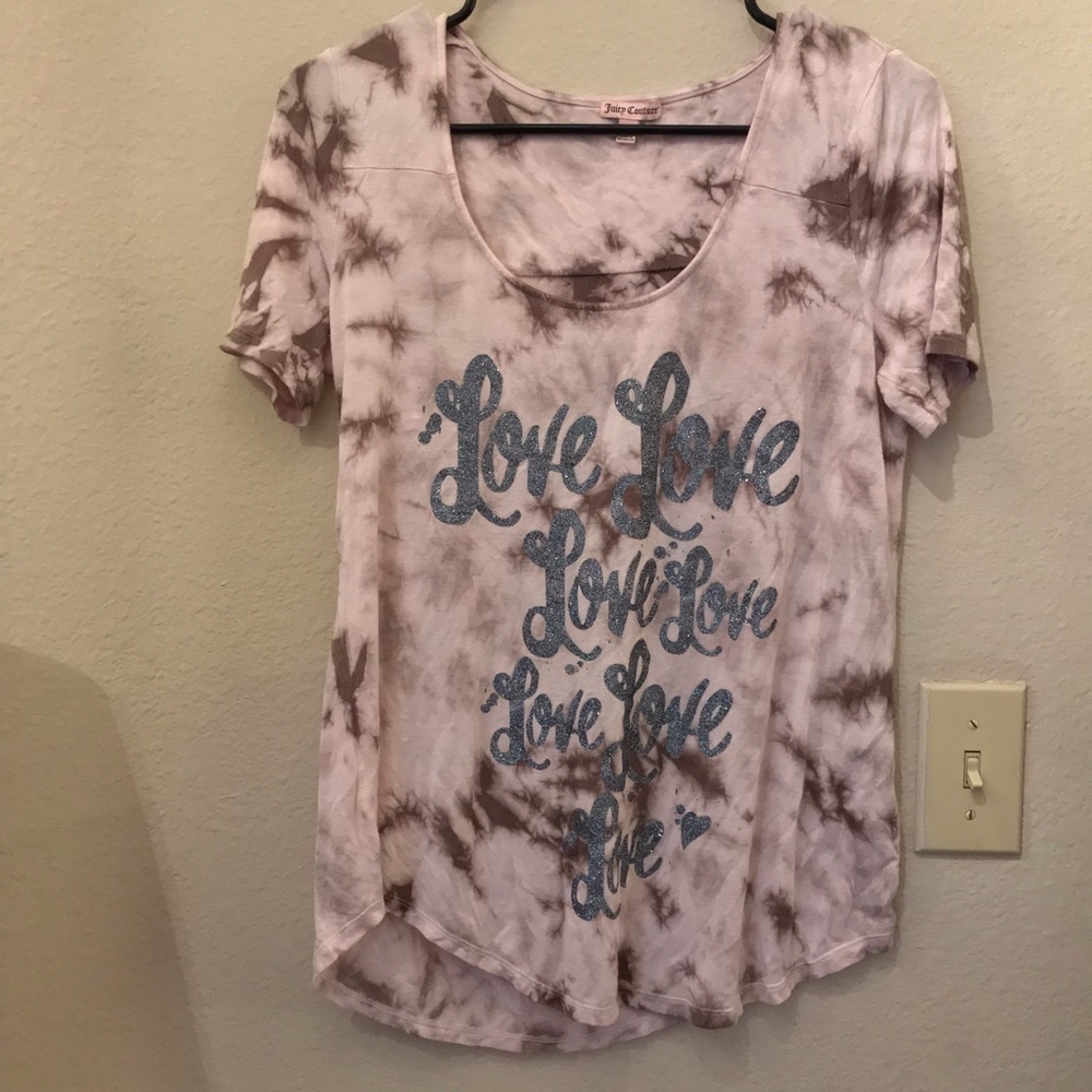 Juicy Couture Pink “Love” Shirt